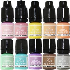 JJOMA 基礎樹脂柔和色調色劑, 混色, 1組