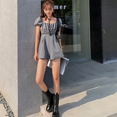 Andaromi可愛氣球法式連身褲