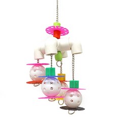 LIP Parrot Quadra 鸚鵡高爾夫球玩具 03411, 1個, 混合顏色