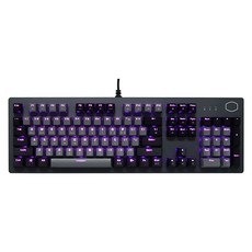 COOLER MASTER 酷碼 CK352 電競機械鍵盤, Space Gray, 藍軸