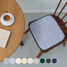 韓國 amante Soulmate 法蘭絨超細纖維絎縫坐墊, 紫丁香色