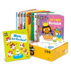 Smartbear English Zoo 翻翻探索英語遊樂園 10冊套組, 聰明熊編輯部