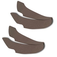 JB 車門防踢保護貼膜組 前排 2入+後排 2入, 棕色, Cruise / Lacetti Premier 2008~2017 (1st row 2p + 2nd row 2p)