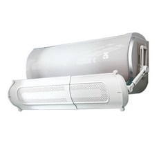 The Bella 簡易安裝壁掛式冷氣無風面板擋風板 白色, 單一商品