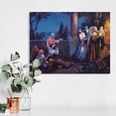 이요한 화백 성화 노프레임 캔버스화 34 열처녀의 비유