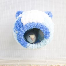 熊熊造型吊掛窩, 藍色, 1個