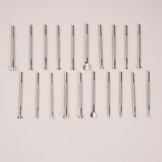 皮革工藝雕刻印花20種沖頭套組, 單一顏色, 1套