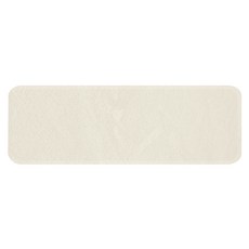 heybay Baypop 可水洗防滑圓角方形廚房地墊, 象牙白