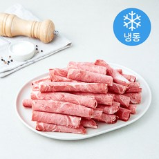 미국산 돼지볼살 돌돌말이 (냉동), 1개, 1kg