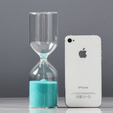 室內沙漏裝飾 C 15 分鐘, 藍色