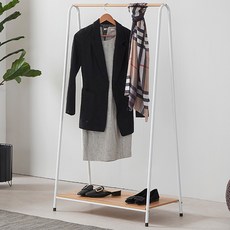 Tres Belle 露台立式衣架, 白色