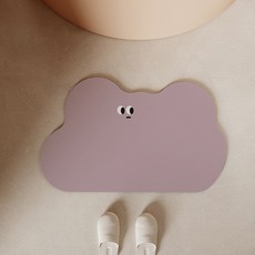 Dadaland 怪獸角色可水洗珪藻土腳踏墊, 粉紅色