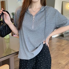 포플러앤씨 브리킨 반집업 후드 P24SMT030911