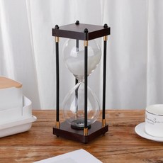 Simile 復古彩色30分鐘室內裝飾沙漏, 02 白色