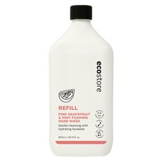 ecostore 宜可誠 純淨洗手乳補充瓶 Pink Grapefruit&Mint, 850ml, 1瓶