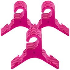 DING DONG PET 寵物迷你基本款衣架 紅色, 30個