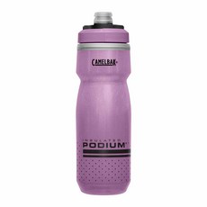 CAMELBAK Podium Chill 單車保溫水壺, 紫色的, 620ml, 1個