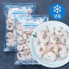 해우씨푸드 베트남산 흰다리 생새우살 71/90 (냉동), 200g, 2개