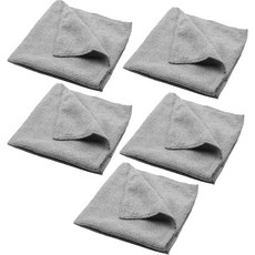 모나코올리브 실내 먼지제거 클린타월, 그레이, 5개