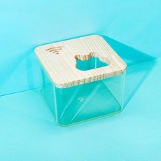 랜보어 햄스터 포인트 목욕 모래통, 타입C, 1개
