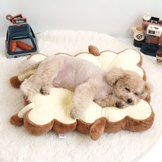 ParisDog 寵物麵包造型坐墊, 1個, 棕色
