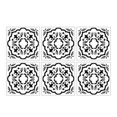 Unitech 防滑貼紙 12.7 x 12.7 cm, 混合色, 6個