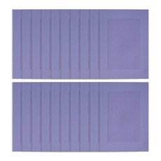 모노라이크 파스텔 컬러드 슬림 페이퍼 프레임 20p, 06 violet