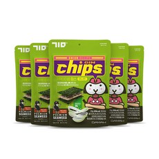 KIUKIMIUM 海苔夾心脆片 洋蔥風味, 5包, 20g