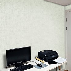 새암 DIA 인테리어 접착식 단열벽지, 실크 파스텔그린(D-55)