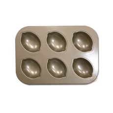 檸檬蛋糕模具 6格, 1個