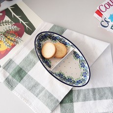 세라미카아티스티나 2단 나눔접시, AT-1553, 1개