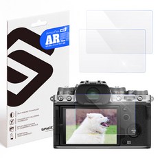 SPACE SHIELD 相機相容 Armor Flex NEO AR 低反射高畫質鋼化玻璃保護貼 3入, 1套, FUJIFILM X-T4
