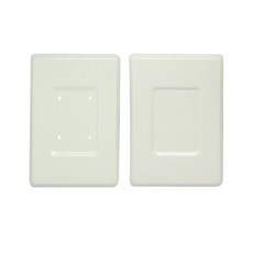 方形象牙白牛奶口蓋, 1個