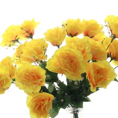 人造非洲菊 3入, 黃色