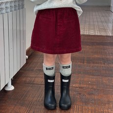 Starbean 燈芯絨H線鬆緊帶短裙