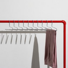 MAWA 防滑 KH1 單層褲架, 銀色, 10個