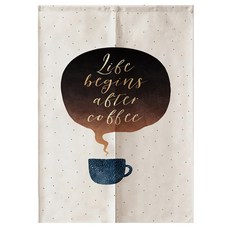 復古風華麗雙開式隔間門簾, 01