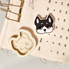 앵글띵 타블렛 실리콘몰드 2p, 뉴 미니 프렌치불독