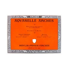 ARCHES 水彩墊黃木 20p, 1個
