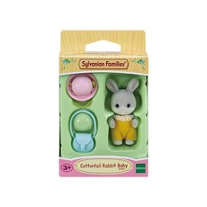 Sylvanian Families 森林家族 棉花糖兔寶寶模型, 1組
