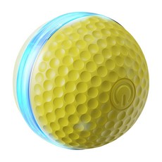 Bayler 波點寵物玩具球, 黃色, 1個