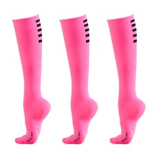 Pelle Tricot 全運動壓縮襪組, 霓虹粉, 3個