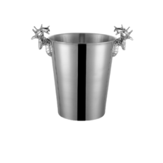 藍色摩登冰酒桶 銀色鹿 3L ET21-01731, 1個