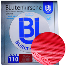 布里滕基爾歇 專業桌球長顆粒膠皮 KKT110, 紅色, 1個