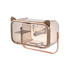 JCP金色手提衛生紙盒, 金黃色, 1個