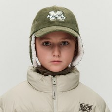 MaritheFrancoisGirbaud 耳罩燈芯絨棒球帽