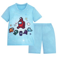 레노마키즈 남아용 어몽어스 이렐 5부 실내복 상하 세트 BC1EM85348