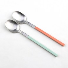 Bogen Armand 緞面餐具湯匙2件組, 1套, 蜜桃, 甜瓜