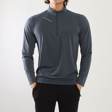 MINEFLOW 男款半拉鍊登山T恤 RM231