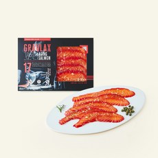 은하수산 프리미엄 드라이에이징 17시간 그라브락스 훈제연어 (냉장), 120g, 1개